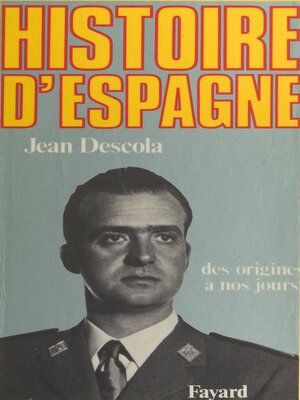 cover image of Histoire d'Espagne
